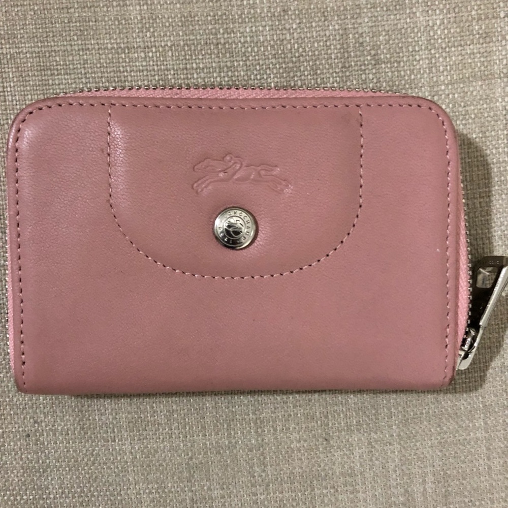 Longchamp wallet le pillage cuir
